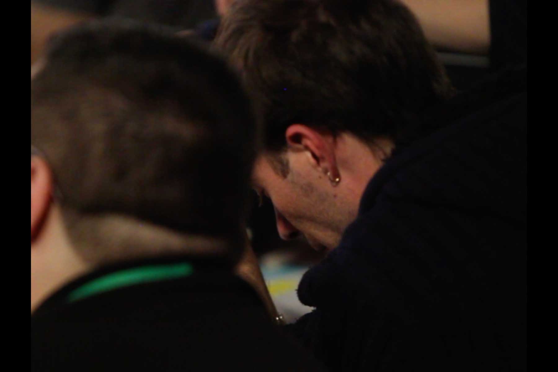 Der Gewerkschafter Emmanuel Roux auf dem 51. Kongress der CGT  Fotografie von Heiko Schäfer