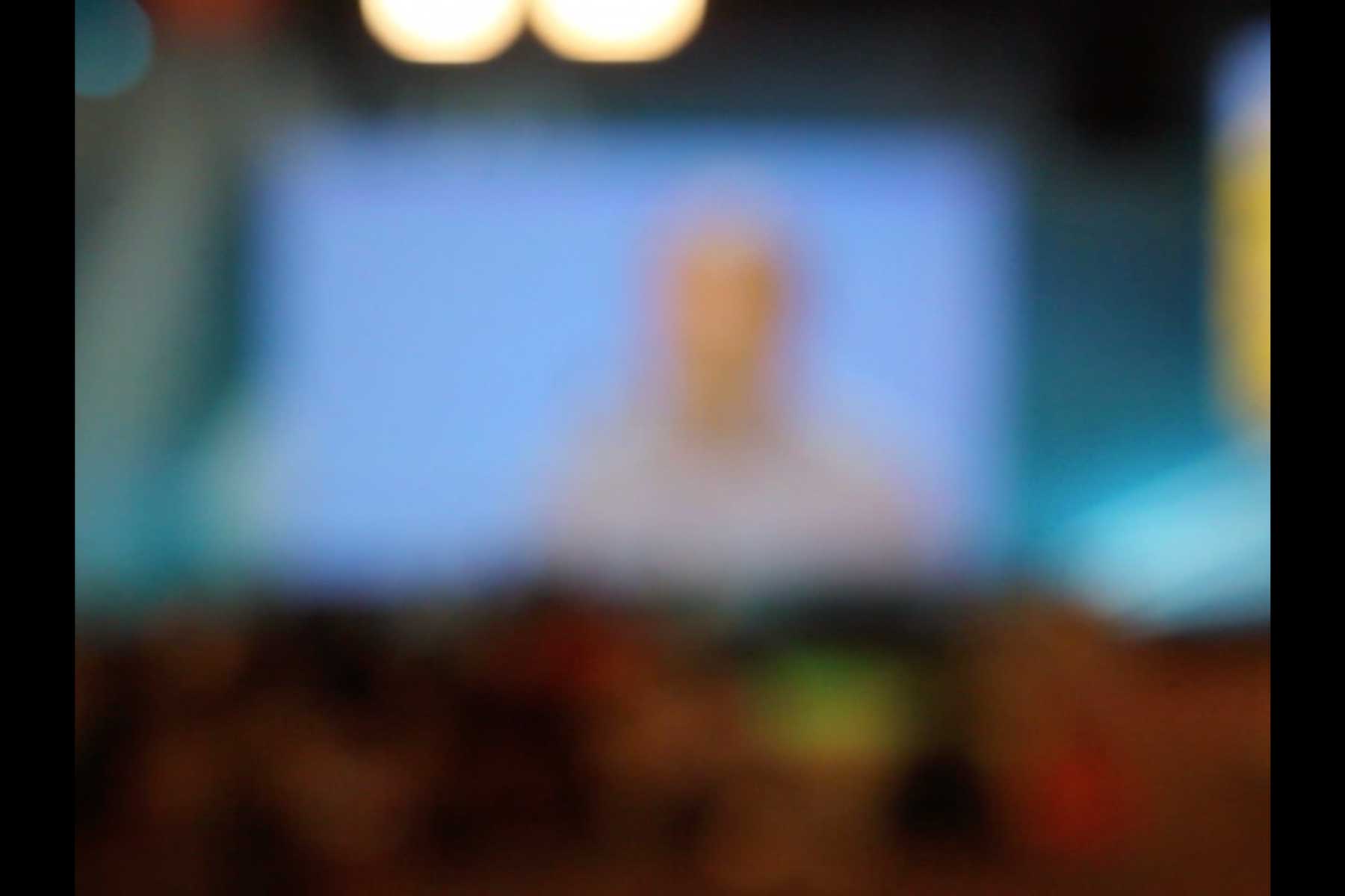 Der Generalsekretär der CGT am Rednerpult  Fotografie von Heiko Schäfer