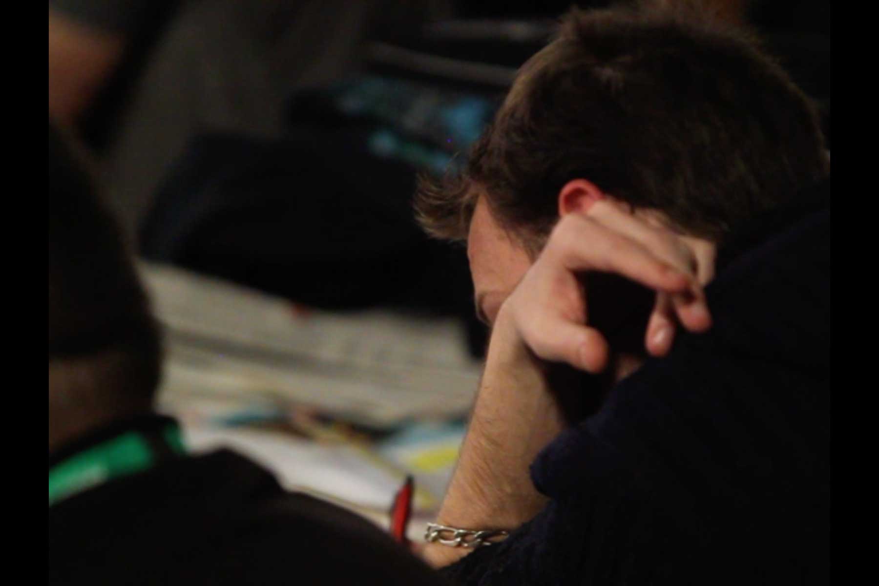 Der Gewerkschafter Emmanuel Roux auf dem 51. Kongress der CGT  Fotografie von Heiko Schäfer