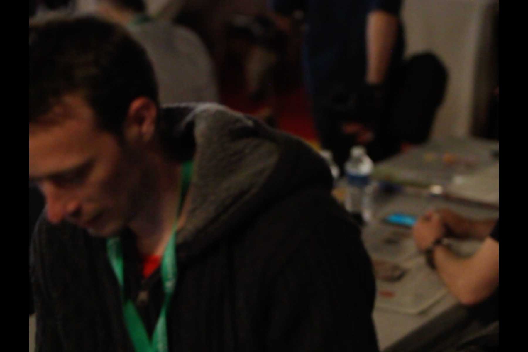 Der Gewerkschafter Emmanuel Roux auf dem 51. Kongress der CGT  Fotografie von Heiko Schäfer