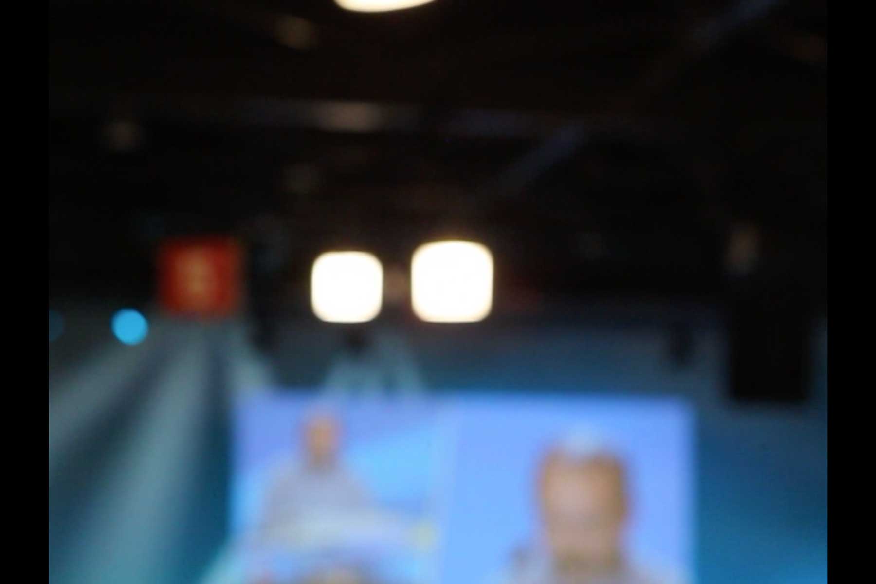 Der Generalsekretär der CGT am Rednerpult  Fotografie von Heiko Schäfer