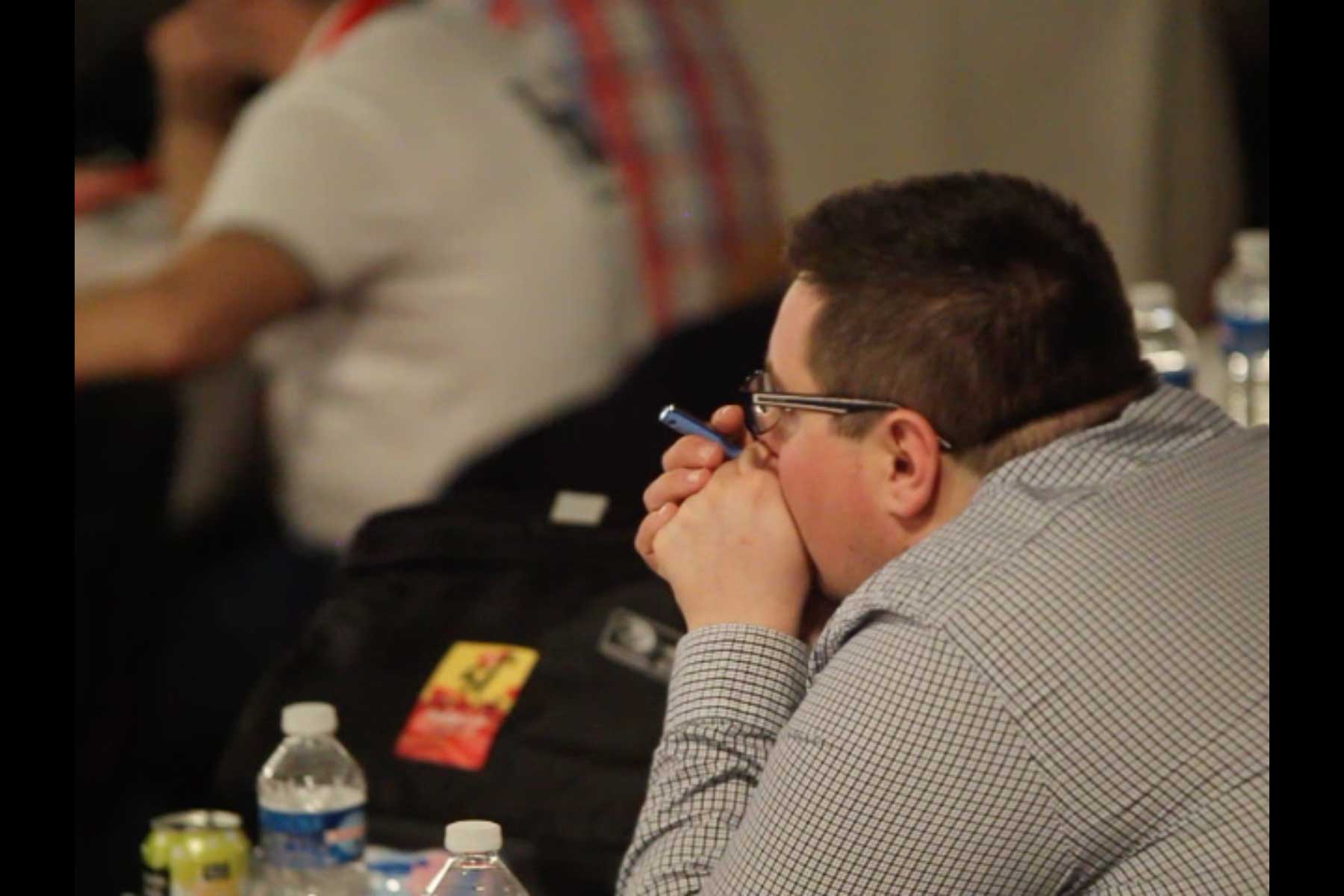 Der Gewerkschafter Tenessee Garcia auf dem 51. Kongress der CGT  Fotografie von Heiko Schäfer