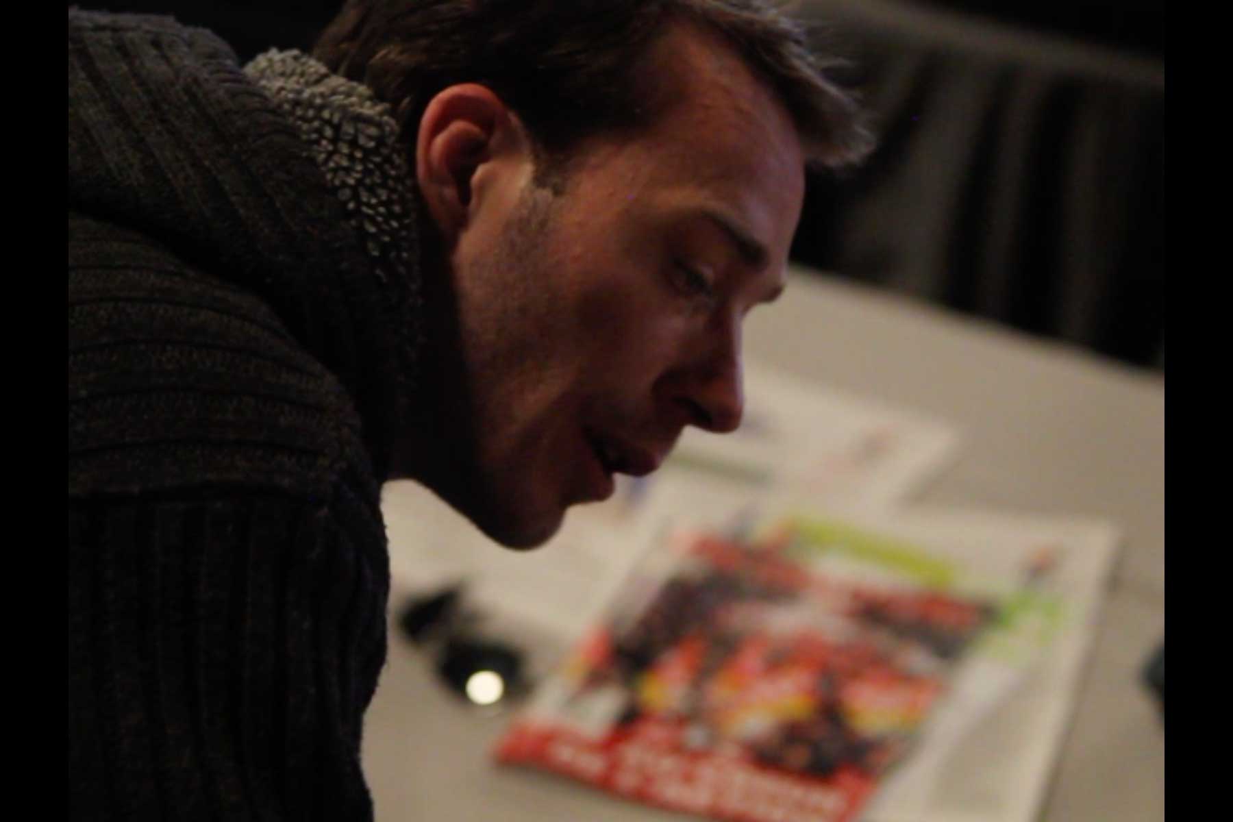 Der Gewerkschafter Emmanuel Roux auf dem 51. Kongress der CGT  Fotografie von Heiko Schäfer