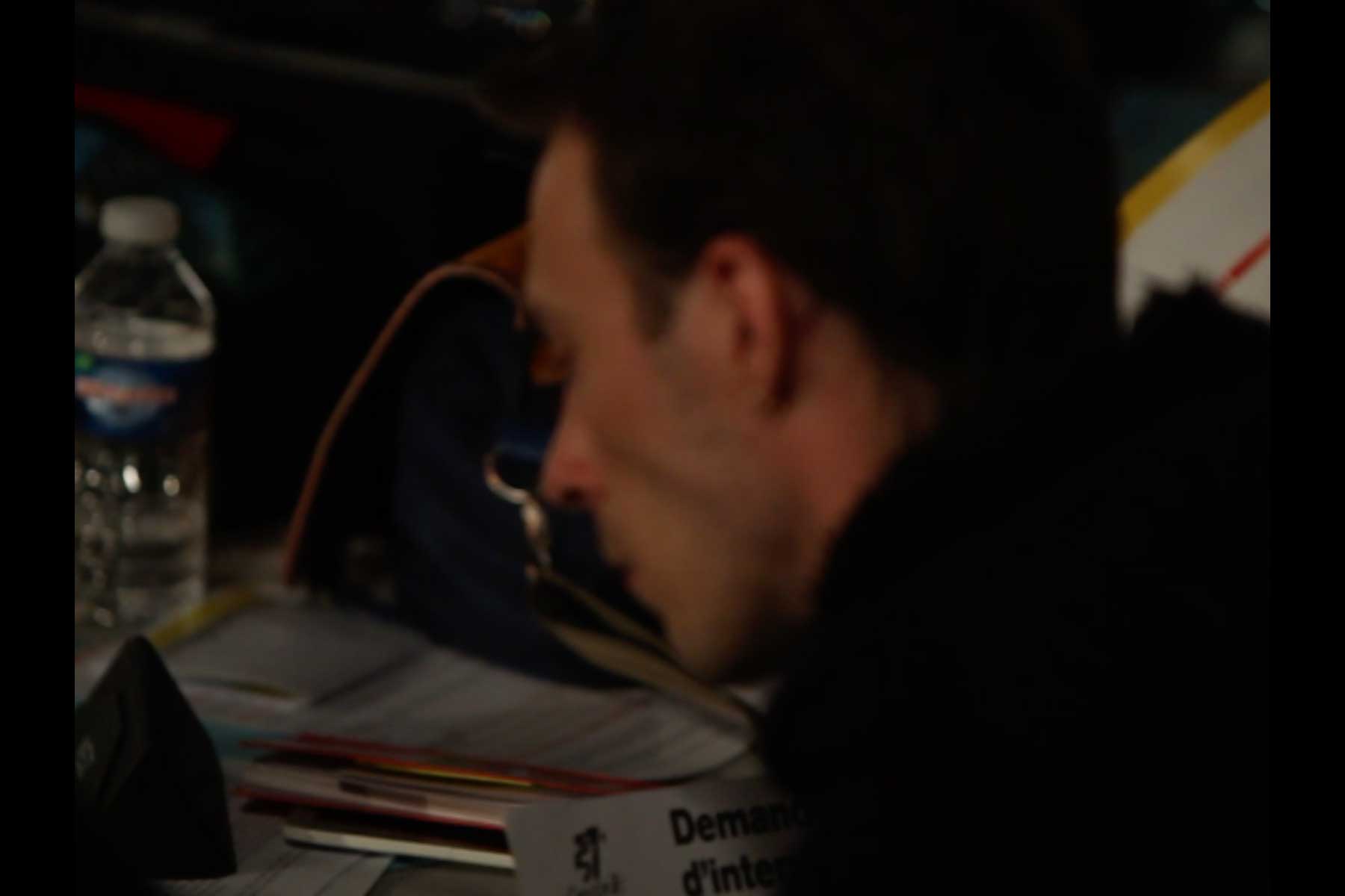 Der Gewerkschafter Emmanuel Roux auf dem 51. Kongress der CGT  Fotografie von Heiko Schäfer