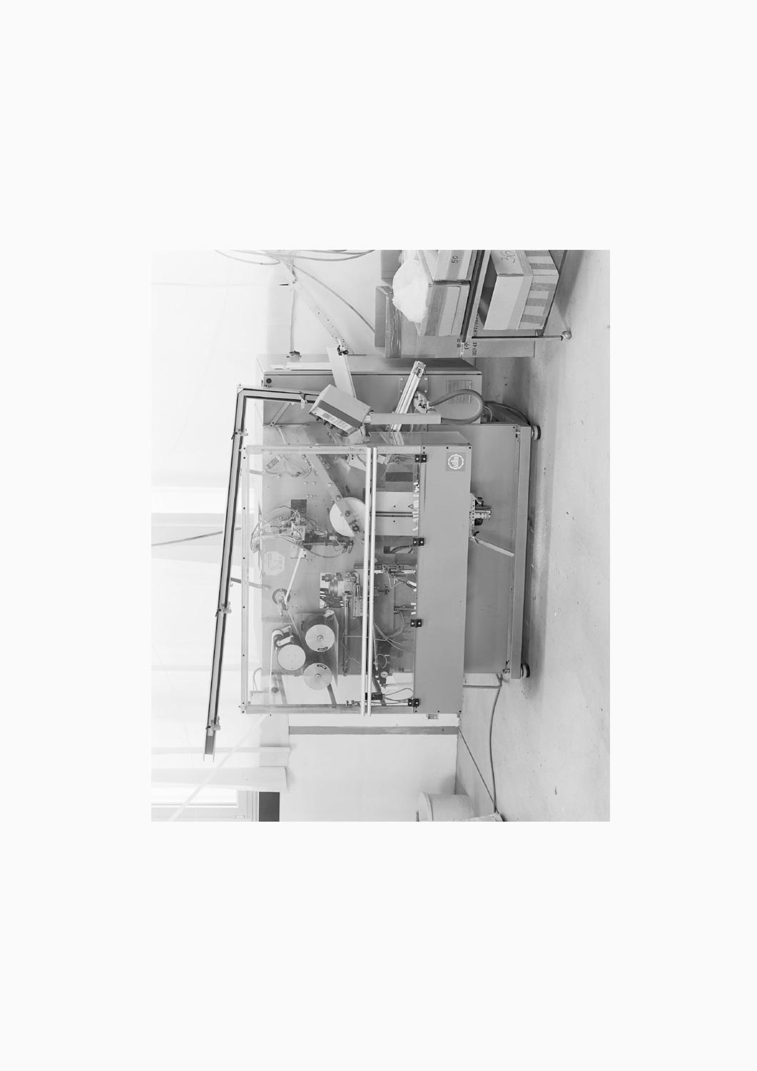 Textilmaschine in der Firma M. Batex  Fotografie von Heiko Schäfer