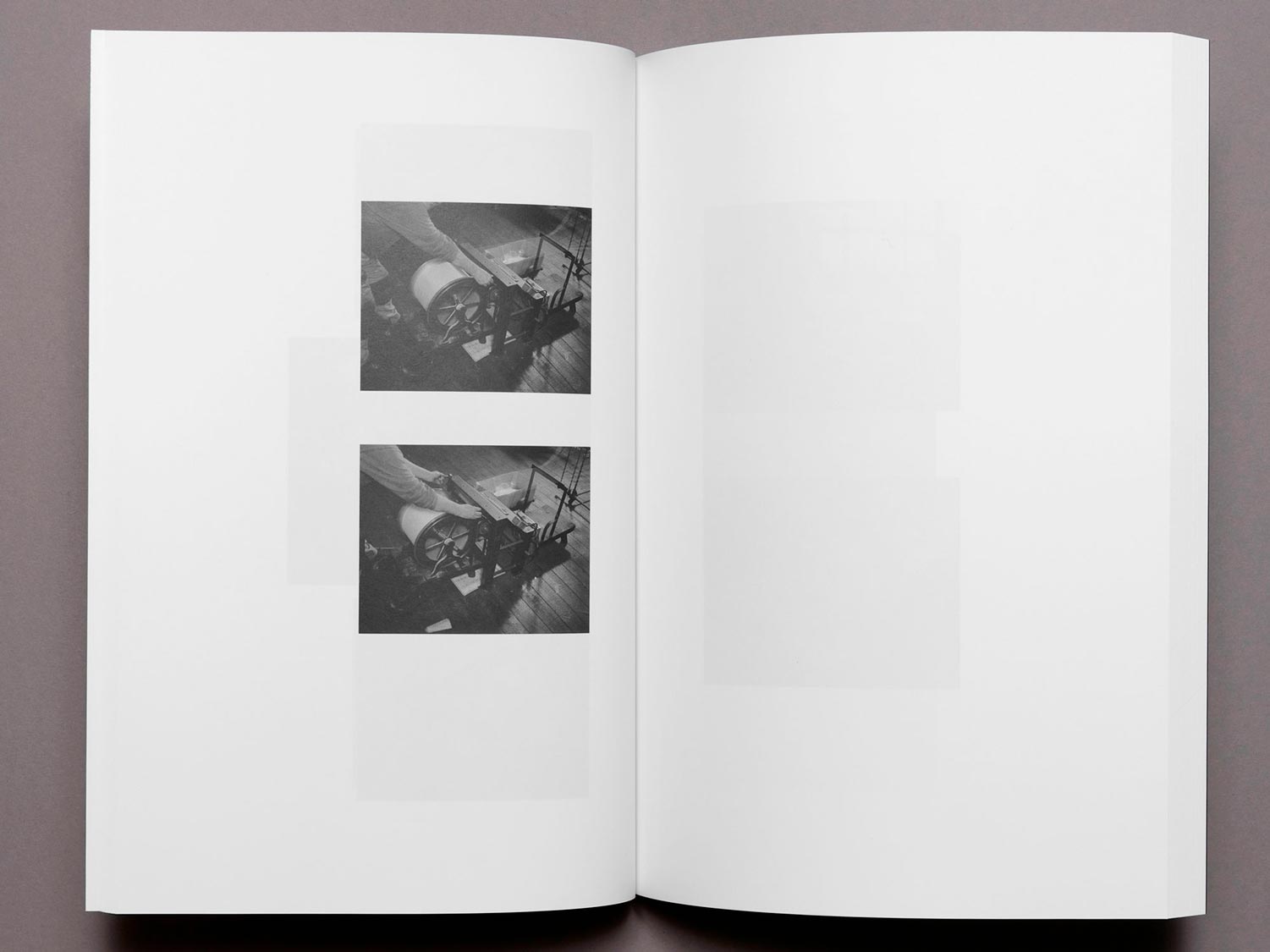 Seite aus Künstlerbuch 