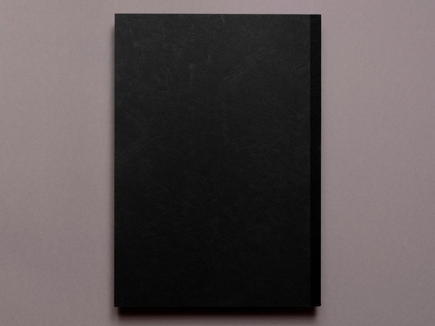 Rückseite des Künstlerbuches 