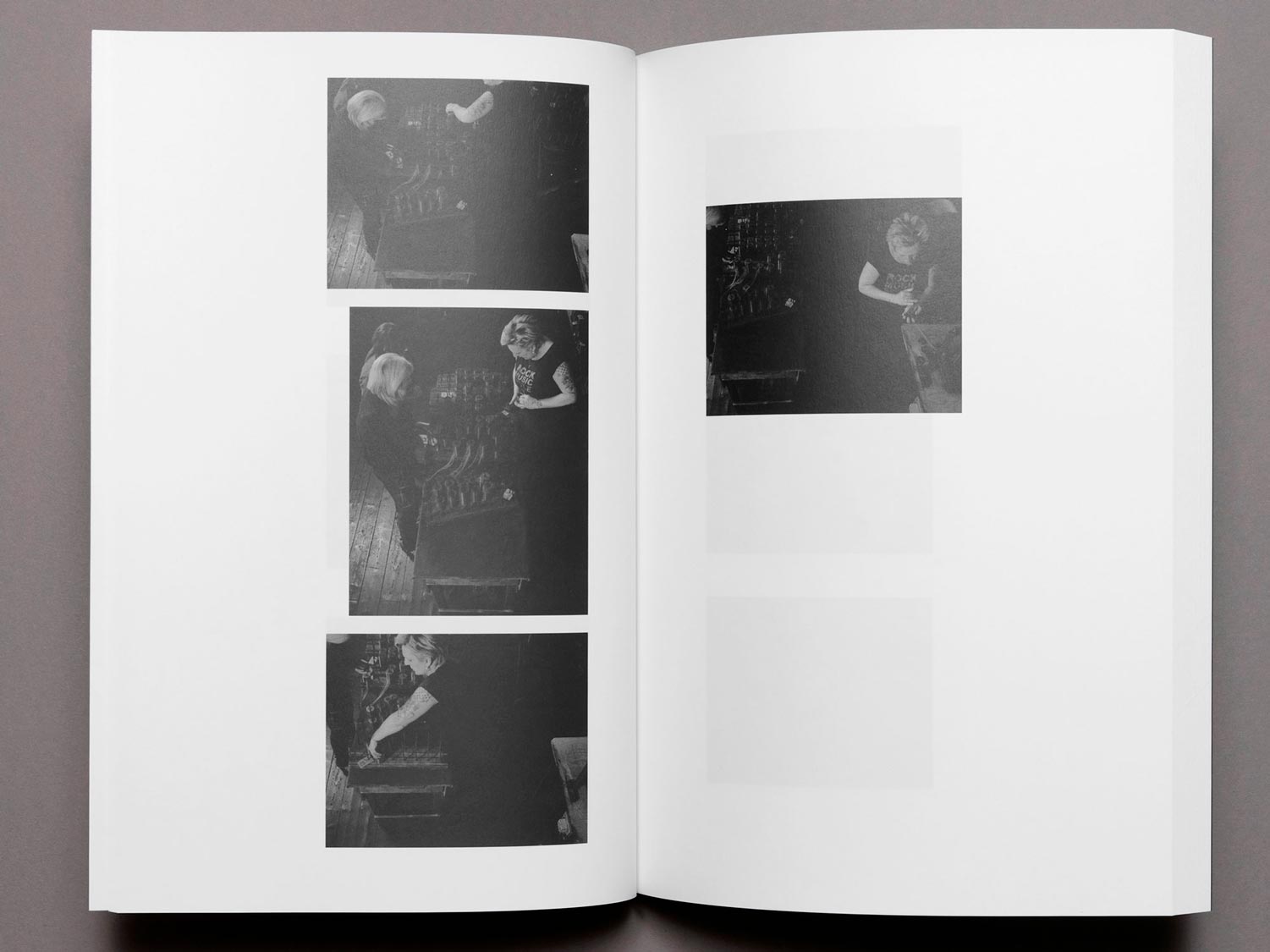 Seite aus Künstlerbuch 