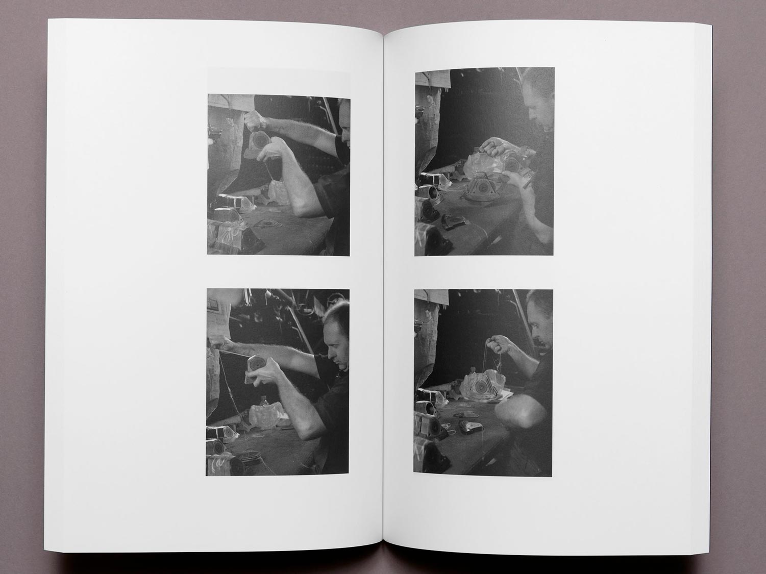 Seite aus Künstlerbuch 