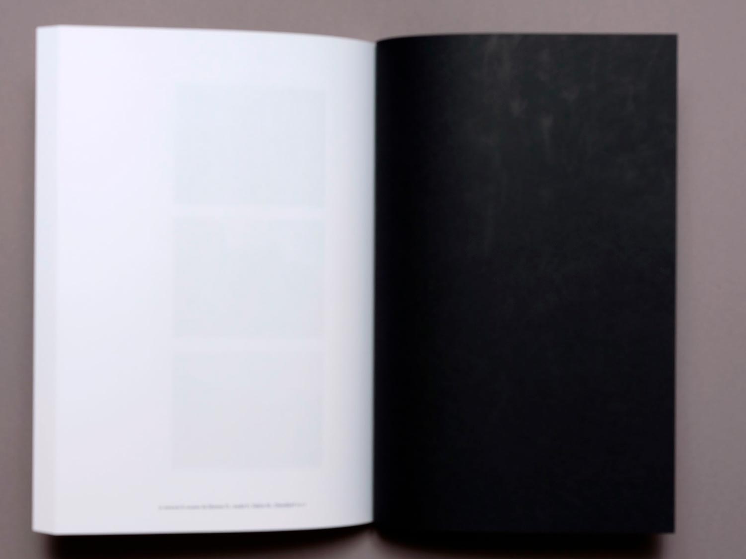 Schlussseite des Künstlerbuches 