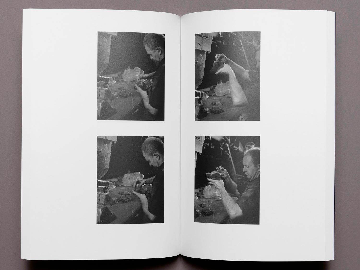 Seite aus Künstlerbuch 